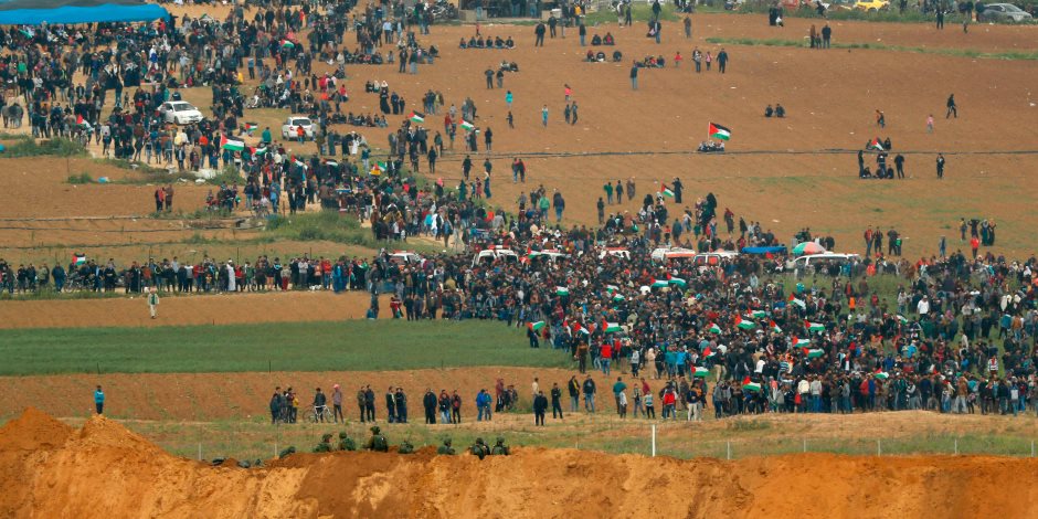 «الوطنية لمسيرات العودة» تطالب العرب بمساندة الفلسطينيين في غزة ضد الاحتلال