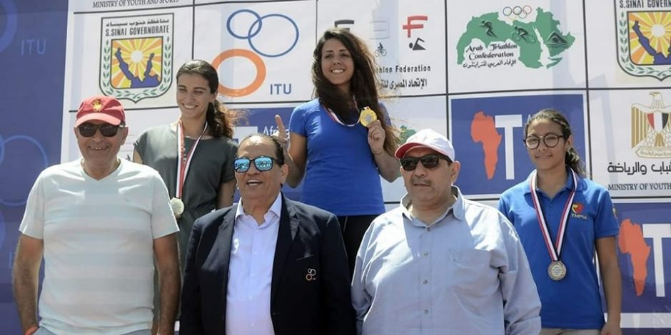 مصر تستحوذ على ميداليات بطولة كأس أفريقيا المفتوحة للترايثلون