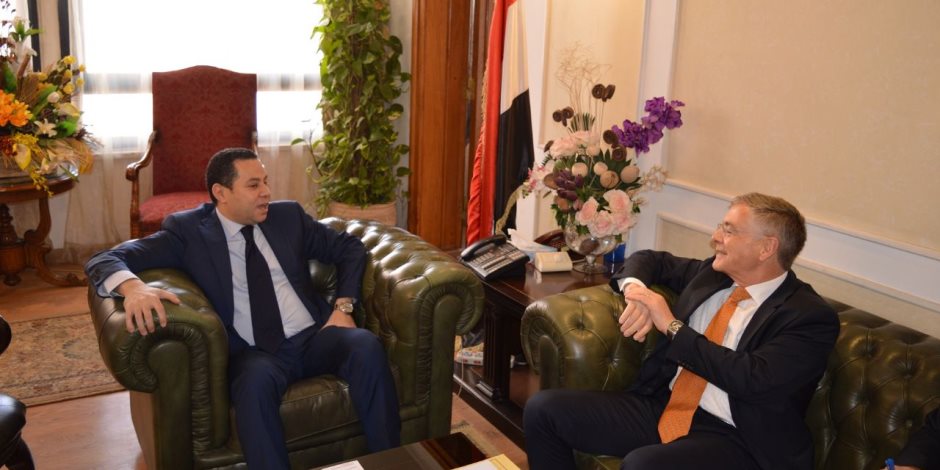 وزير قطاع الأعمال يبحث مع سفير ألمانيا بالقاهرة فرص التعاون المشترك