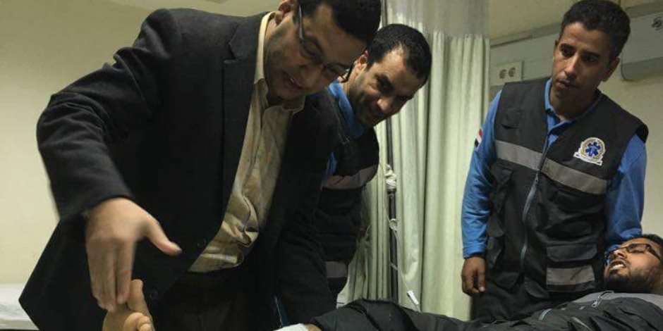 إصابة «مسعف» بطلق ناري مجهول بالشيخ زويد في شمال سيناء (صور)