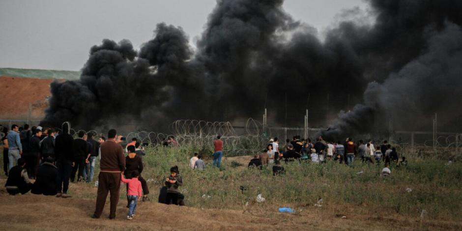 استشهاد 20 فلسطينيا وإصابة 918 في مواجهات مع الاحتلال بقطاع غزة