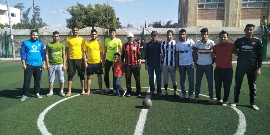 شباب «كوم الفرج» في البحيرة ينظمون دورة لكرة القدم احتفالا بشم النسيم