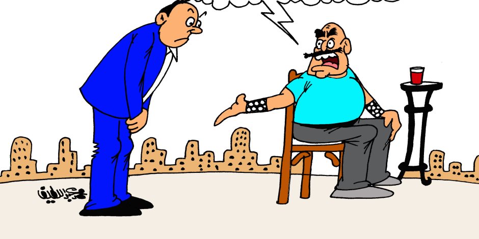 الأزمة السورية وخناقات الدول الكبرى في كاريكاتير صوت الأمة