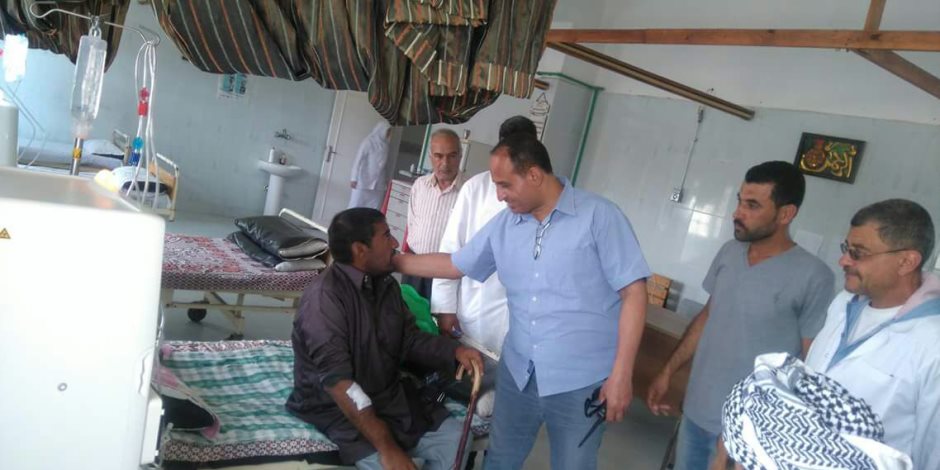 وكيل وزارة الصحة بشمال سيناء يتفقد مستشفيي الشيخ زويد ورفح (صور)