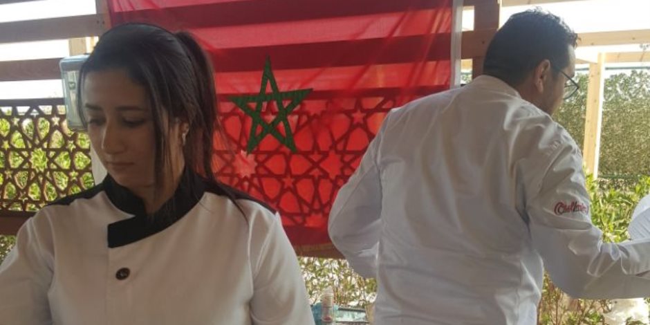 الشيف أحلام المغربية تفوز بجائزة التميز في مهرجان جولدن شيف الدولي للطهاة بشرم الشيخ 