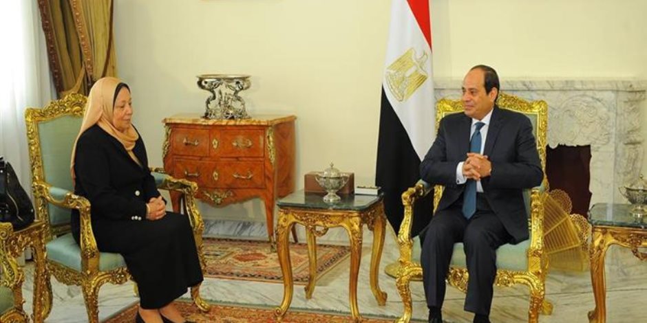رئيس هيئة النيابة الإدارية تهنئ الرئيس السيسي بعيد تحرير سيناء