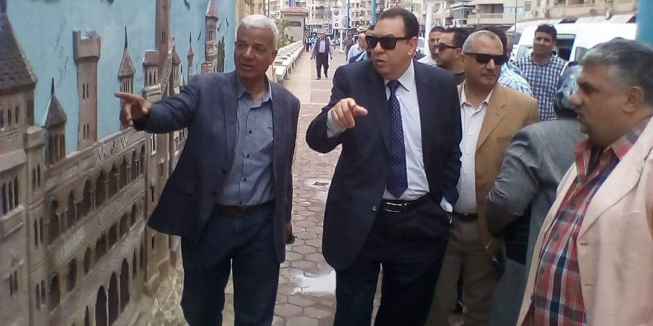محافظ الإسكندرية يكلف السكرتير العام بتفقد طريق الكورنيش (صور)