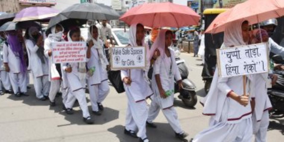 مظاهرات فى الهند ضد اغتصاب الفتيات