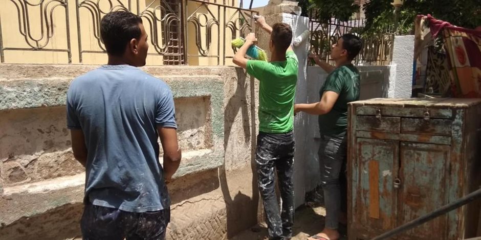 شباب ببا يطلقون مبادرة لتنظيف وتجميل المساجد قبل شهر رمضان المبارك
