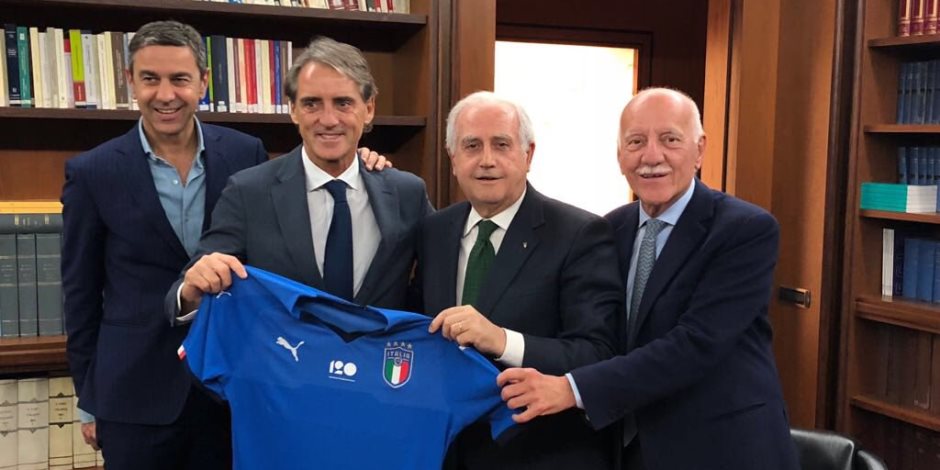رسميا.. مانشيني مدربا للمنتخب الإيطالي خلفا لفينتورا