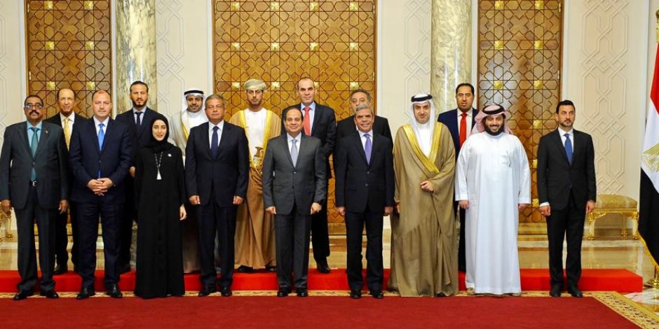 الرئيس السيسي يستقبل وزراء الشباب والرياضة العرب