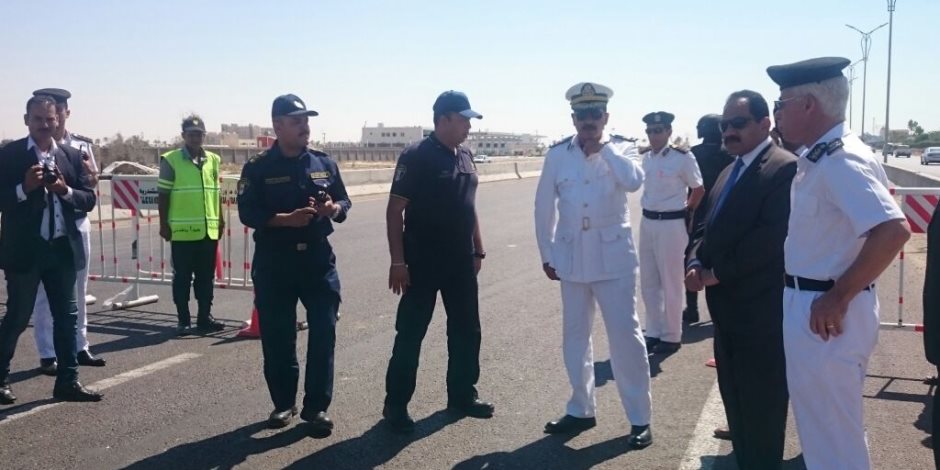 مدير أمن الإسكندرية يتفقد إجراءات تأمين ستاد برج العرب قبل مباراة كأس مصر  (صور)