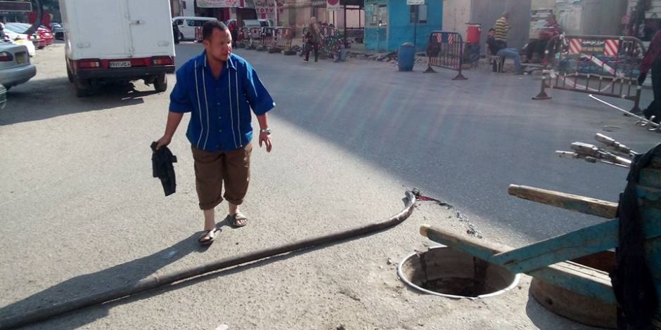 مياه القناه تكثف أعمال التطهير بشبكة مياه الشرق بقطاع بورسعيد