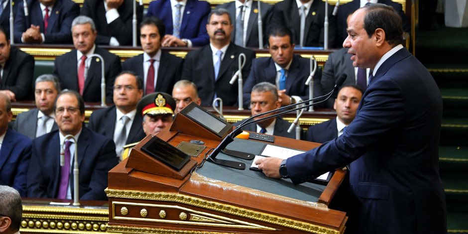 الرئيس السيسي يصل البرلمان لأداء اليمين الدستورية لفترة رئاسية ثانية (بث مباشر)