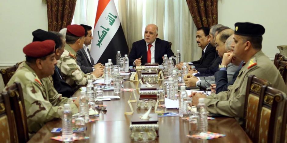 العراق تحتشد ضد داعش.. ماذا قال العبادي للقيادات الأمنية عن خطط مواجهة الإرهاب؟