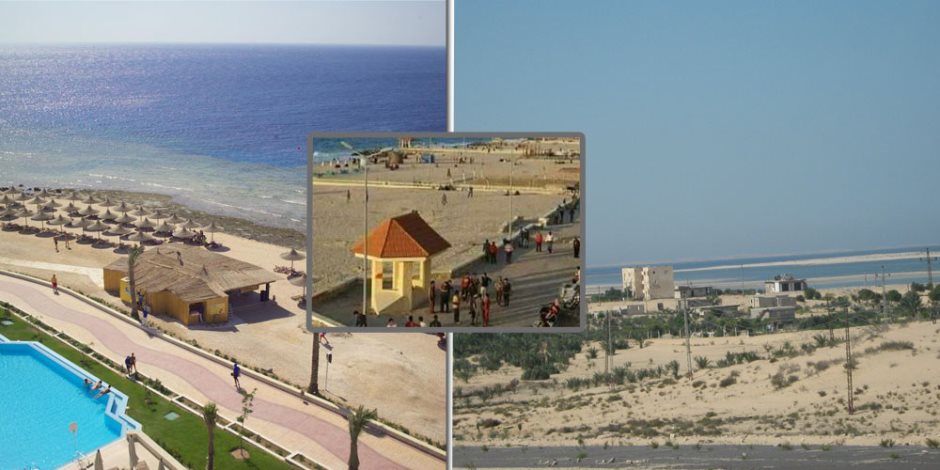 أهم 10 شواطئ وحدائق تستعد لاستقبال الأهالي في العيد بشمال سيناء (صور)