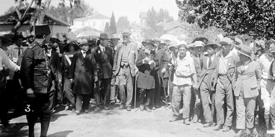 رفض الانتداب البريطاني علي فلسطين.. حكاية مؤتمر نابلس 24 أغسطس 1922