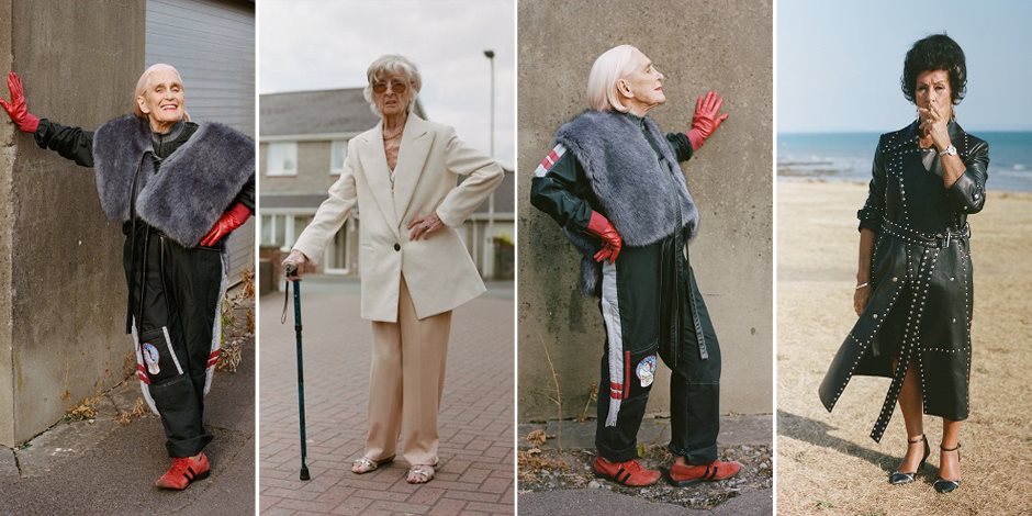 لكسر الصورة النمطية عن العارضات.. علامة أزياء تستعين بالمسنين في حملتها الإعلانية (صور)