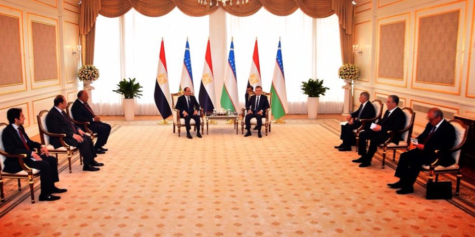السيسي من أوزباكستان: مصر حريصة على تحقيق مصالح الدول الصديقة بغض النظر عن الاعتبارات