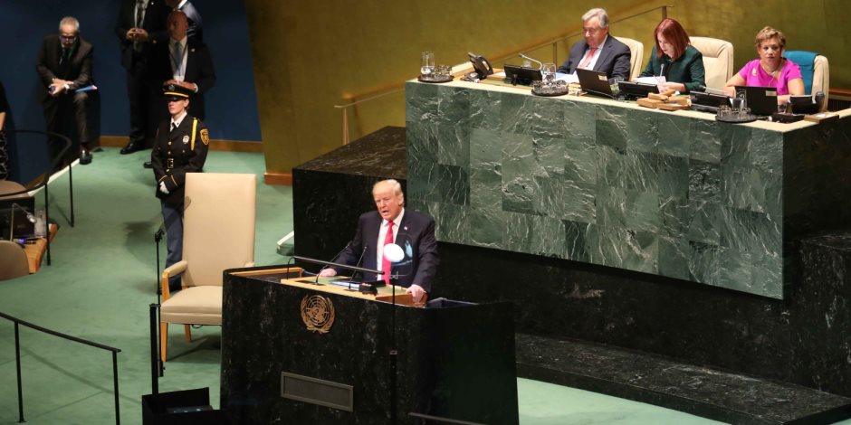تحالف جديد بالمنطقة ومواجهة الخطر الإيراني.. أبرز محاور خطاب ترامب في الأمم المتحدة