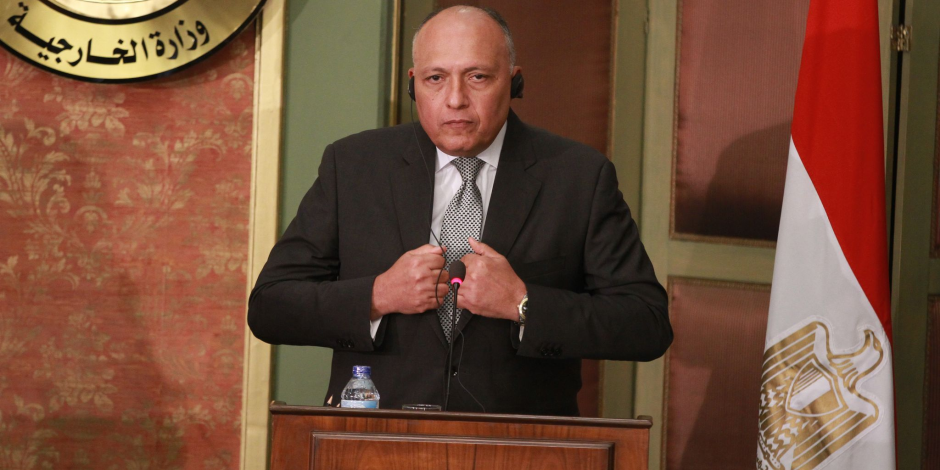 مؤتمر صحفى مشترك لوزراء خارجية مصر والأردن وفلسطين فى قصر التحرير غدا