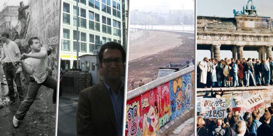 28 عاما على هدم جدار برلين وانتهاء الحرب الباردة.. الاحتفالات تعم ألمانيا "صور"