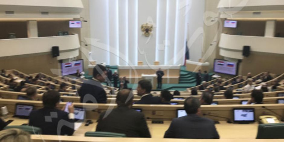 السيسي في البرلمان الروسي: مشروع المنطقة الصناعية في شرق قناة السويس تؤكد عمق البلدين "صور"