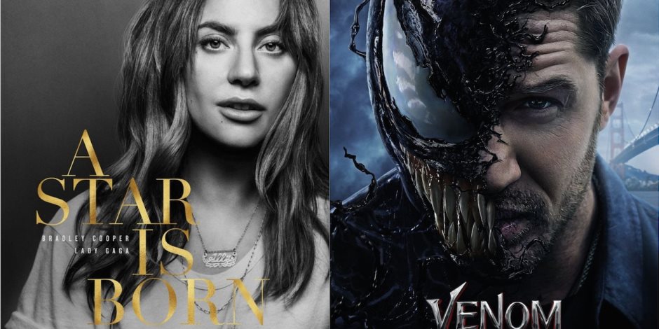 إيرادات السينما العالمية اليوم.. 389 مليون دولار تمنح فيلم Venom صدارة قياسية