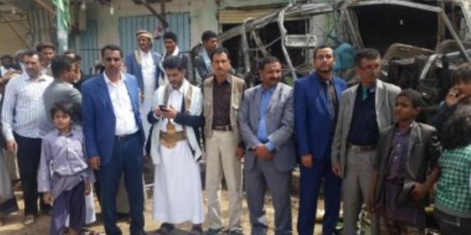 تفاصيل جديدة في حادثة استهداف حافلة أطفال اليمن المزعومة: الحوثي يبيع الوهم للغرب
