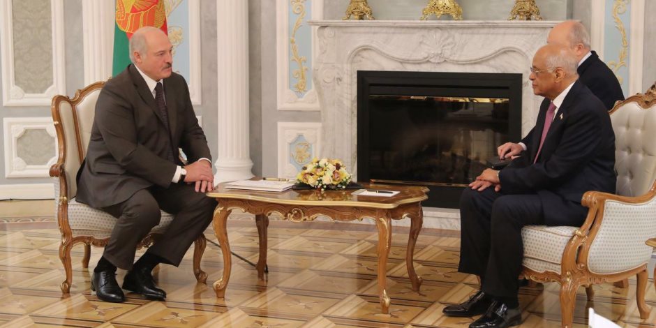 رئيس بيلاروسيا لـ«عبدالعال»: جهود السيسي أدت للإصلاح الاقتصادى واستعادة الأمن