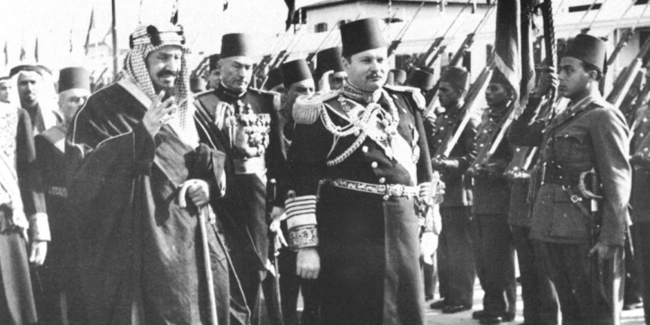 مصر والسعودية منذ 72 عاما.. 10 صور تاريخية من زيارة الملك عبد العزيز آل سعود للقاهرة 