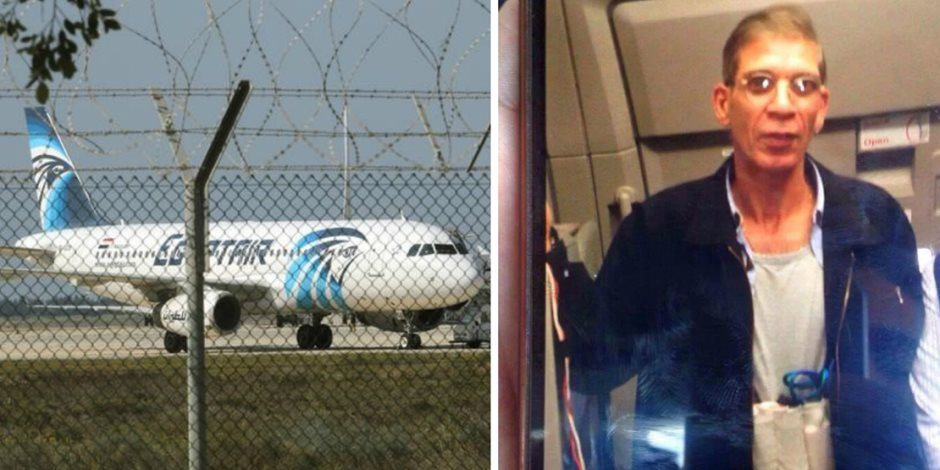 النائب العام يحيل المتهم باختطاف طائرة مصر للطيران إلى المحاكمة الجنائية