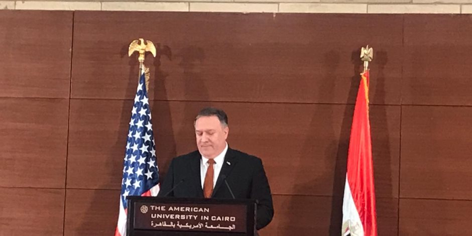 وزير خارجة أمريكا: مستمرون فى دعم جهود مصر للقضاء على الإرهاب بسيناء