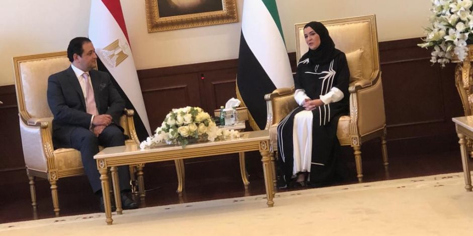 ماذا قالت رئيسة البرلمان الاماراتي لوفد مصري يزور بلادها؟ (صور)