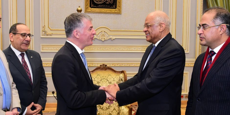 رئيس النواب يؤكد لوفد فرنسى ضرورة تعزيز العلاقات بين برلماني مصر وفرنسا