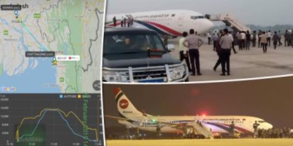 القصة الكاملة لفشل محاولة اختطاف طائرة في طريقها إلى دبي (فيديو صور)