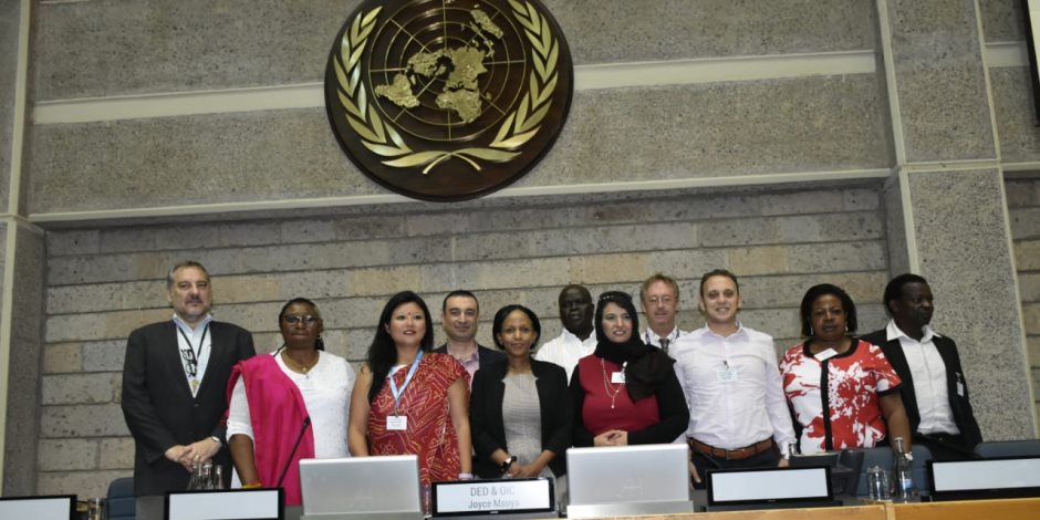 «شباب بتحب مصر» تستعرض إنجازاتها في اجتماع الجمعية العامة للأمم المتحدة للبيئة (صور)