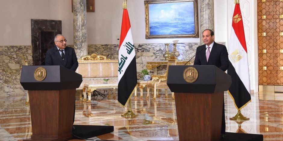 تفاصيل لقاء السيسي ورئيس الوزراء العراقي: جهود عربية موحدة لاستكمال محاربة الإرهاب