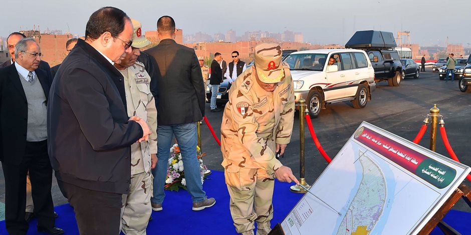 محور روض الفرج.. أول كوبري معلق يتم تنفيذه بأيدي مصرية محور روض الفرج.. أول كوبري معلق يتم تنفيذه بأيدي مصرية