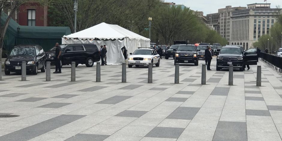 الرئيس السيسى يصل مقر إقامته في العاصمة واشنطن