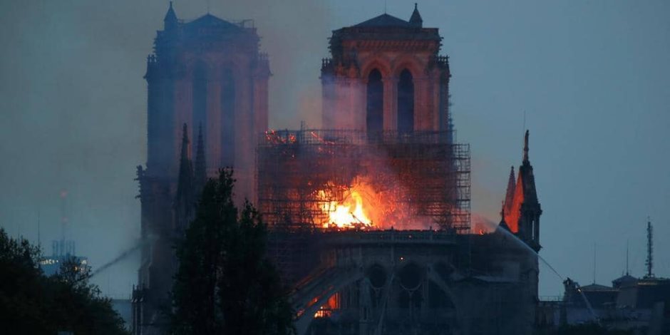 سر عدم سقوط «نوتردام» الفرنسية بالكامل في «حريق الكاتدرائية» 