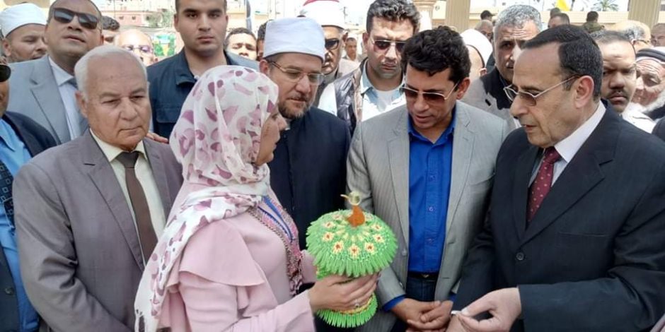 وزير الأوقاف والرياضة يشاركان في احتفالات أعياد سيناء (صور وفيديو)