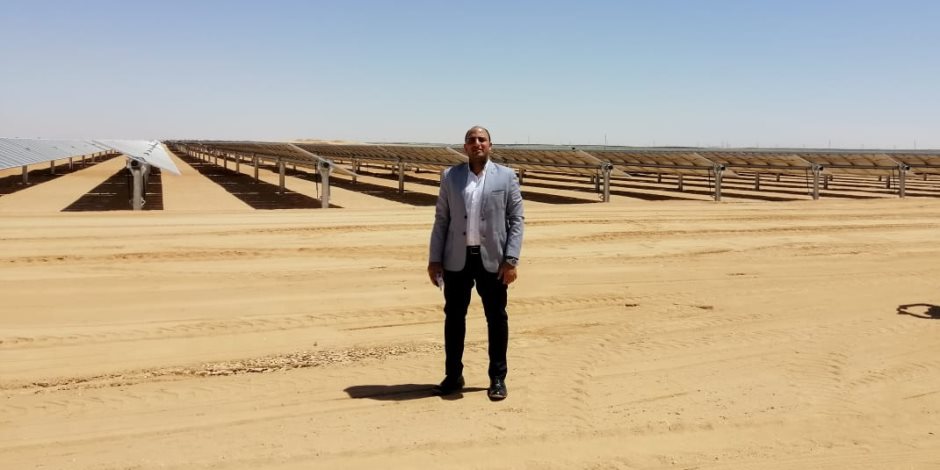 «صوت الأمة» داخل السد العالي الجديد.. «بنبان» أكبر محطة بالعالم لانتاج الكهرباء من الطاقة الشمسية 