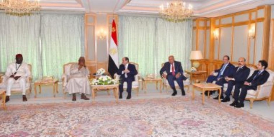 الرئيس السيسي يؤكد اعتزاز مصر بالعلاقات الأخوية المتميزة مع «جامبيا» الرئيس السيسي يؤكد اعتزاز مصر بالعلاقات الأخوية المتميزة مع «جامبيا»