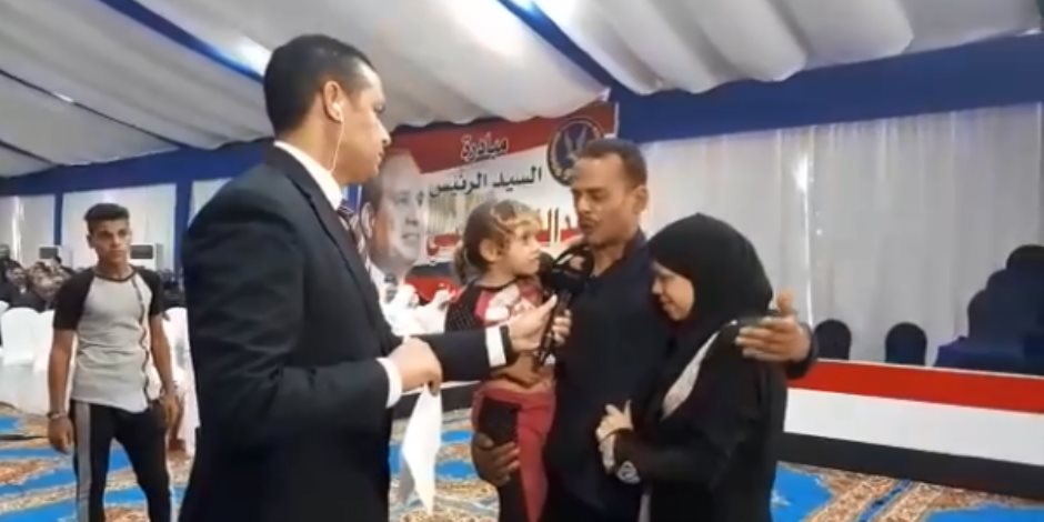 عيدية الرئيس.. أحد الغارمين بعد الإفراج عنه: «تحيا مصر.. يحيا السيسي» (فيديو) 