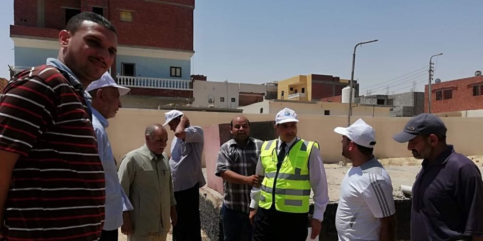تفاصيل زيارة رئيس شركة المياة بشمال سيناء لمرفق بئر العبد (صور)