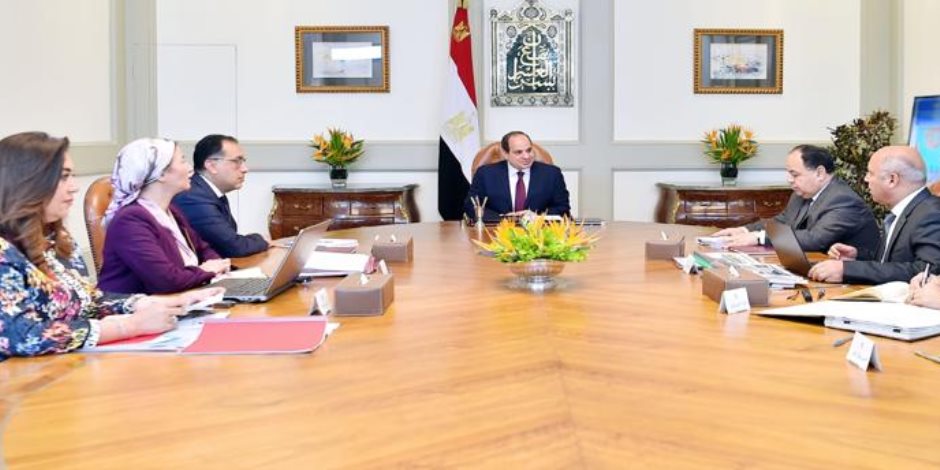 الرئيس السيسي يناقش تحويل الموانئ المصرية لتصبح موانئ خضراء (فيديو)
