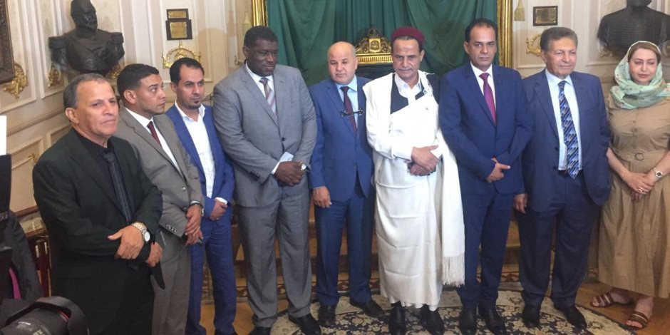 حل سياسي للقضية الليبية.. رسالة من البرلمان المصري لوفد البرلمان الليبي