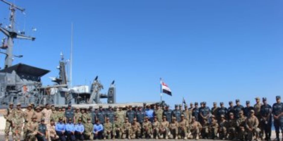 انطلاق فعاليات التدريب البحري المصري الأمريكى المشترك ( تحية النسر - استجابة النسر ٢٠١٩ ) 