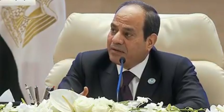 السيسى: مصر لن تسمح أبداً بالفساد والمفسدين